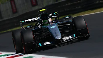 MONZA, ITALY - SEPTEMBER 04: Andrea Kimi Antonelli of Italy driving the (12) Mercedes AMG Petronas