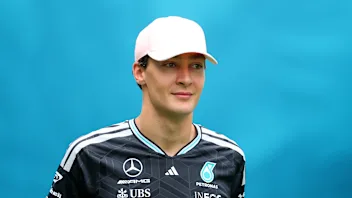 MIAMI, FLORIDA - APRIL 30: George Russell of Great Britain and Mercedes AMG Petronas F1 Team