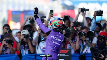 MIAMI, FLORIDA - MAY 02: Pole position qualifier Andrea Kimi Antonelli of Italy and Mercedes AMG