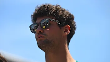 MONTE-CARLO, MONACO - JUNE 07: Jak Crawford of United States and Aston Martin F1 Team looks on