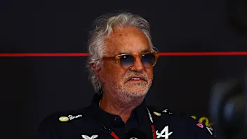 MONTREAL, QUEBEC - MAY 24: Flavio Briatore, Executive Advisor of Alpine F1 arrives in the Paddock