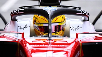 ZANDVOORT, NETHERLANDS - AUGUST 21: Lewis Hamilton of Great Britain driving the (44) Scuderia