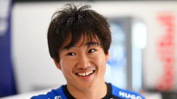 ZANDVOORT, NETHERLANDS - AUGUST 20: Yuki Tsunoda of Japan and Visa Cash App Racing Bulls looks on