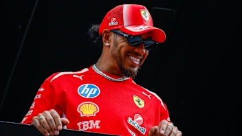 ZANDVOORT, NETHERLANDS - AUGUST 20: Lewis Hamilton of Great Britain and Scuderia Ferrari looks on