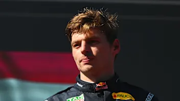 MADRID, SPAIN - SEPTEMBER 13: Second placed Max Verstappen of the Netherlands and Oracle Red Bull