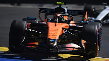 MADRID, SPAIN - SEPTEMBER 12: Oscar Piastri of Australia driving the (81) McLaren MCL40 Mercedes