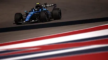 AUSTIN, TEXAS - OCTOBER 23: Carlos Sainz of Spain driving the (55) Williams FW48 Mercedes on track