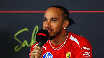 BAHRAIN, BAHRAIN - FEBRUARY 18: Lewis Hamilton of Great Britain and Scuderia Ferrari in the Drivers