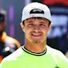 NORTHAMPTON, ENGLAND - JULY 02: Lando Norris of Great Britain and McLaren arrives in the Paddock