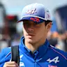 NORTHAMPTON, ENGLAND - JULY 04: Franco Colapinto of Argentina and Alpine F1 arrives in the Paddock