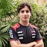 LONDON, ENGLAND - OCTOBER 15: Rafael Camara of Brazil and Haas F1 poses for a portrait at Mandarin