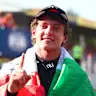 MONZA, ITALY - SEPTEMBER 06: Race winner Andrea Kimi Antonelli of Italy and Mercedes AMG Petronas