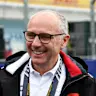 MIAMI, FLORIDA - MAY 03: Stefano Domenicali, CEO of the Formula One Group on the grid during the
