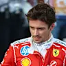 BAKU, AZERBAIJAN - SEPTEMBER 25: Second placed qualifier Charles Leclerc of Monaco and Scuderia