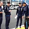 MADRID, SPAIN - SEPTEMBER 10: Alexander Albon of Thailand and Williams and James Unwin, Race