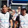MADRID, SPAIN - SEPTEMBER 13: Alexander Albon of Thailand and Williams and Carlos Sainz of Spain
