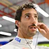 SINGAPORE, SINGAPORE - SEPTEMBER 22: Daniel Ricciardo of Australia and Visa Cash App RB prepares in