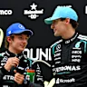 SHANGHAI, CHINA - MARCH 15: Race winner Andrea Kimi Antonelli of Italy and Mercedes AMG Petronas F1