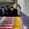 SINGAPORE, SINGAPORE - OCTOBER 10: Gabriel Bortoleto of Brazil driving the (5) Audi F1 Team R26 on