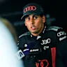 BAKU, AZERBAIJAN - SEPTEMBER 25: Seventeenth placed qualifier Gabriel Bortoleto of Brazil and Audi