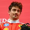 SPA, BELGIUM - JULY 19: Second placed Charles Leclerc of Monaco and Scuderia Ferrari on the podium
