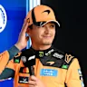 SPA, BELGIUM - JULY 18: Third placed qualifier Lando Norris of Great Britain and McLaren looks on