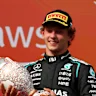 BUDAPEST, HUNGARY - JULY 26: Third placed Andrea Kimi Antonelli of Italy and Mercedes AMG Petronas