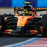 BUDAPEST, HUNGARY - JULY 25: Lando Norris of Great Britain driving the (1) McLaren MCL40 Mercedes