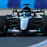 BUDAPEST, HUNGARY - JULY 25: George Russell of Great Britain driving the (63) Mercedes AMG Petronas