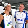 BUDAPEST, HUNGARY - JULY 25: Liam Lawson of New Zealand and Visa Cash App Racing Bulls and Alan