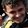 BUDAPEST, HUNGARY - JULY 25: Pole position qualifier Lando Norris of Great Britain and McLaren