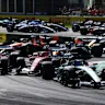 MONZA, ITALY - SEPTEMBER 06: George Russell of Great Britain driving the (63) Mercedes AMG Petronas