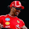 ZANDVOORT, NETHERLANDS - AUGUST 20: Lewis Hamilton of Great Britain and Scuderia Ferrari looks on