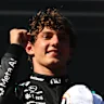 MADRID, SPAIN - SEPTEMBER 13: Race winner Andrea Kimi Antonelli of Italy and Mercedes AMG Petronas
