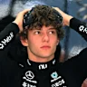 AUSTIN, TEXAS - OCTOBER 23: Andrea Kimi Antonelli of Italy and Mercedes AMG Petronas F1 Team cools