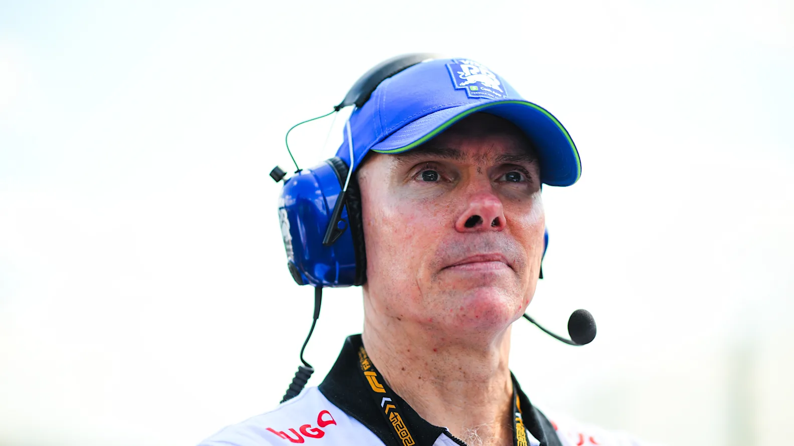NORTHAMPTON, ENGLAND - JULY 06: Alan Permane, Racing Director of Visa Cash App Racing Bulls looks on, on the grid during the F1 Grand Prix of Great Britain at Silverstone Circuit on July 06, 2025 in Northampton, England. (Photo by Rudy Carezzevoli/Getty Images)