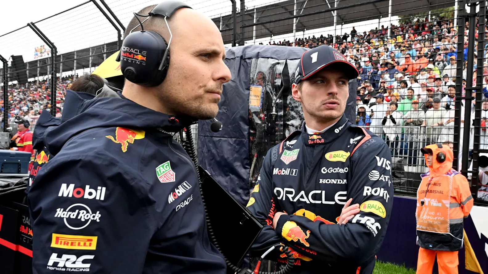 MELBOURNE, AUSTRALIA - MARCH 16: Max Verstappen of the Netherlands and Oracle Red Bull Racing and