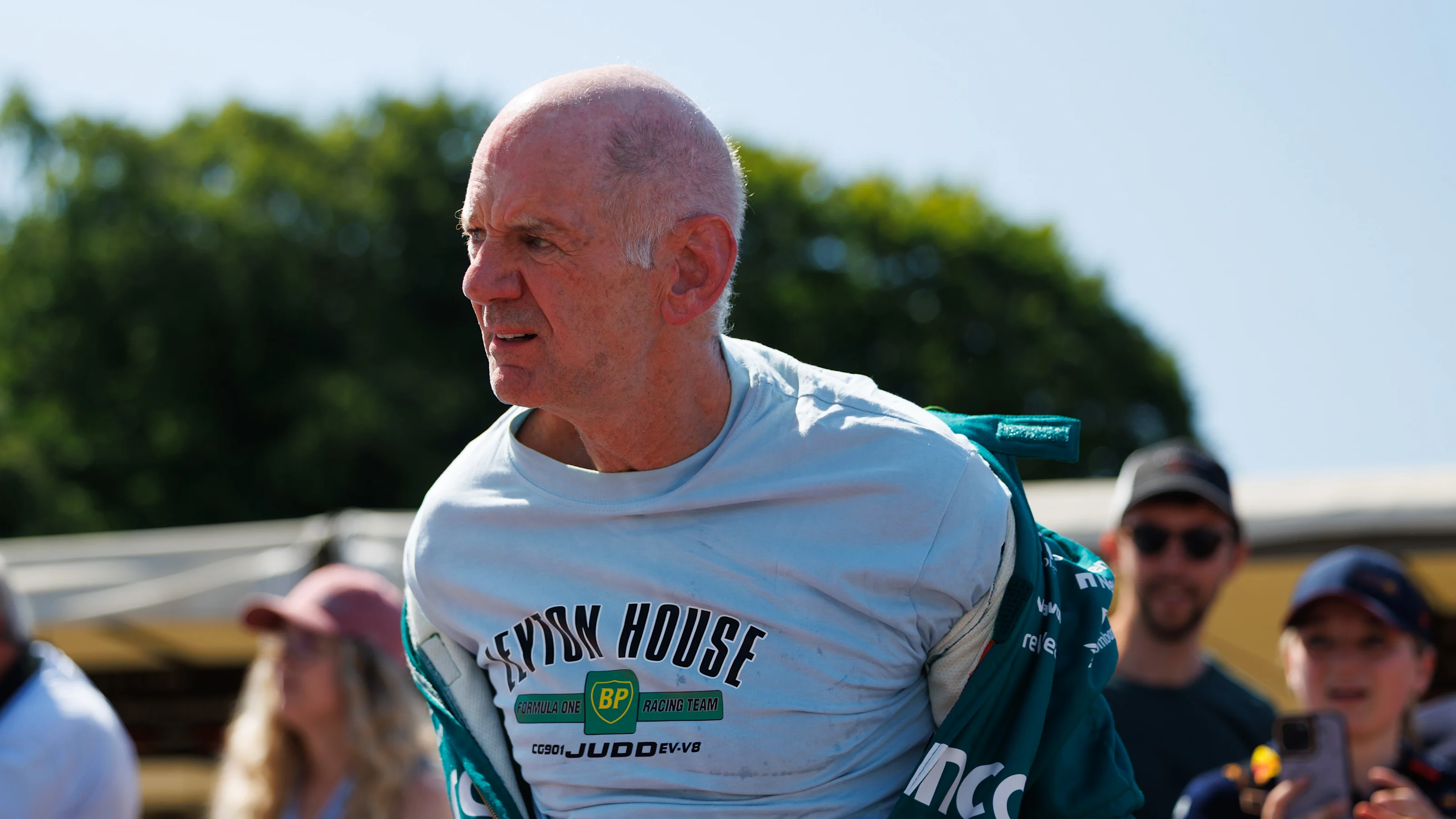 CHICHESTER, ENGLAND - JULY 12: Adrian Newey during the Goodwood Festival of Speed at Goodwood on