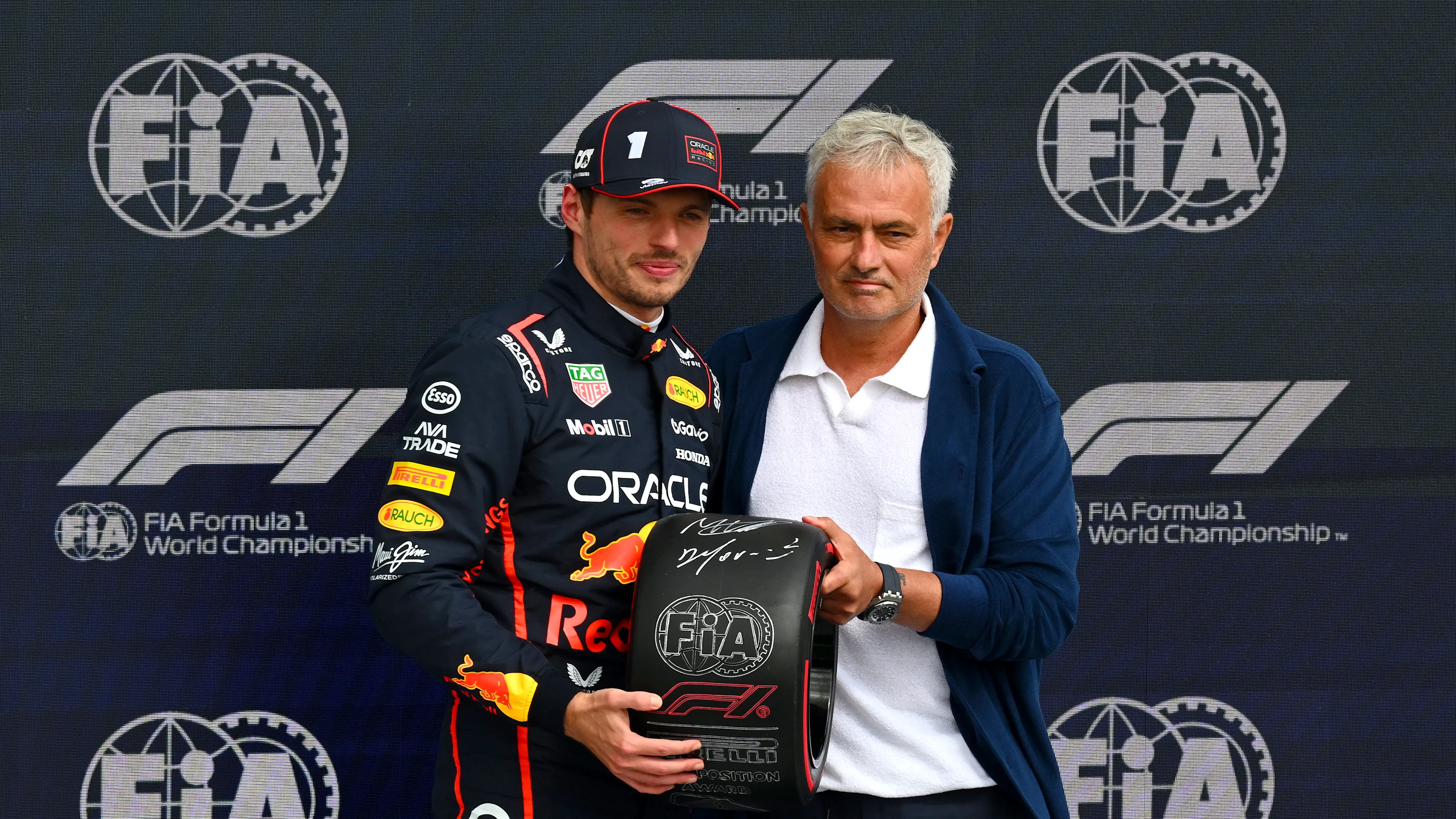 NORTHAMPTON, ENGLAND - JULY 05: Pole position qualifier Max Verstappen of the Netherlands and