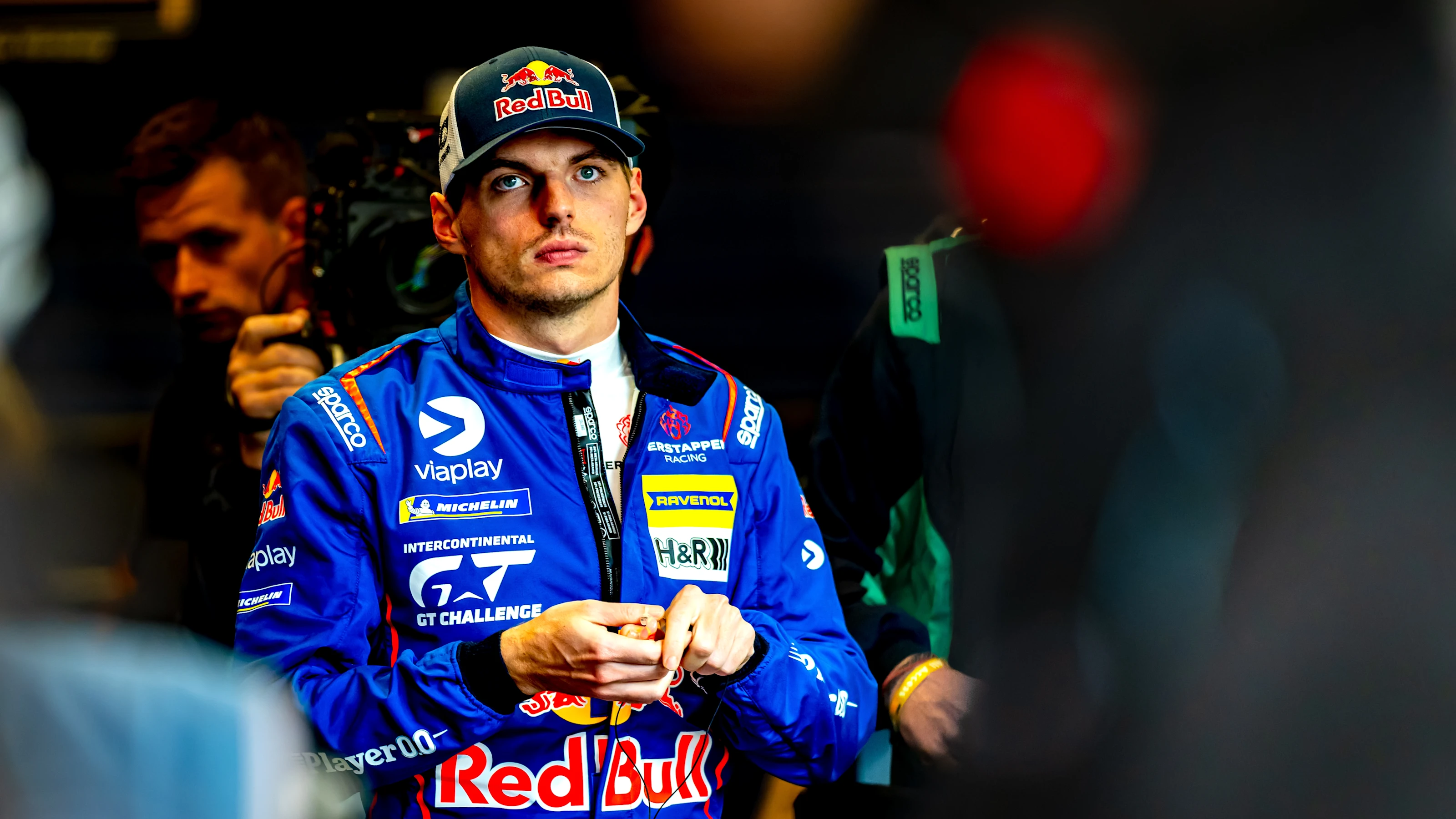 Max Verstappen before his stint during the ADAC RAVENOL 24h Nurburgring in Nurburg, Germany, on May