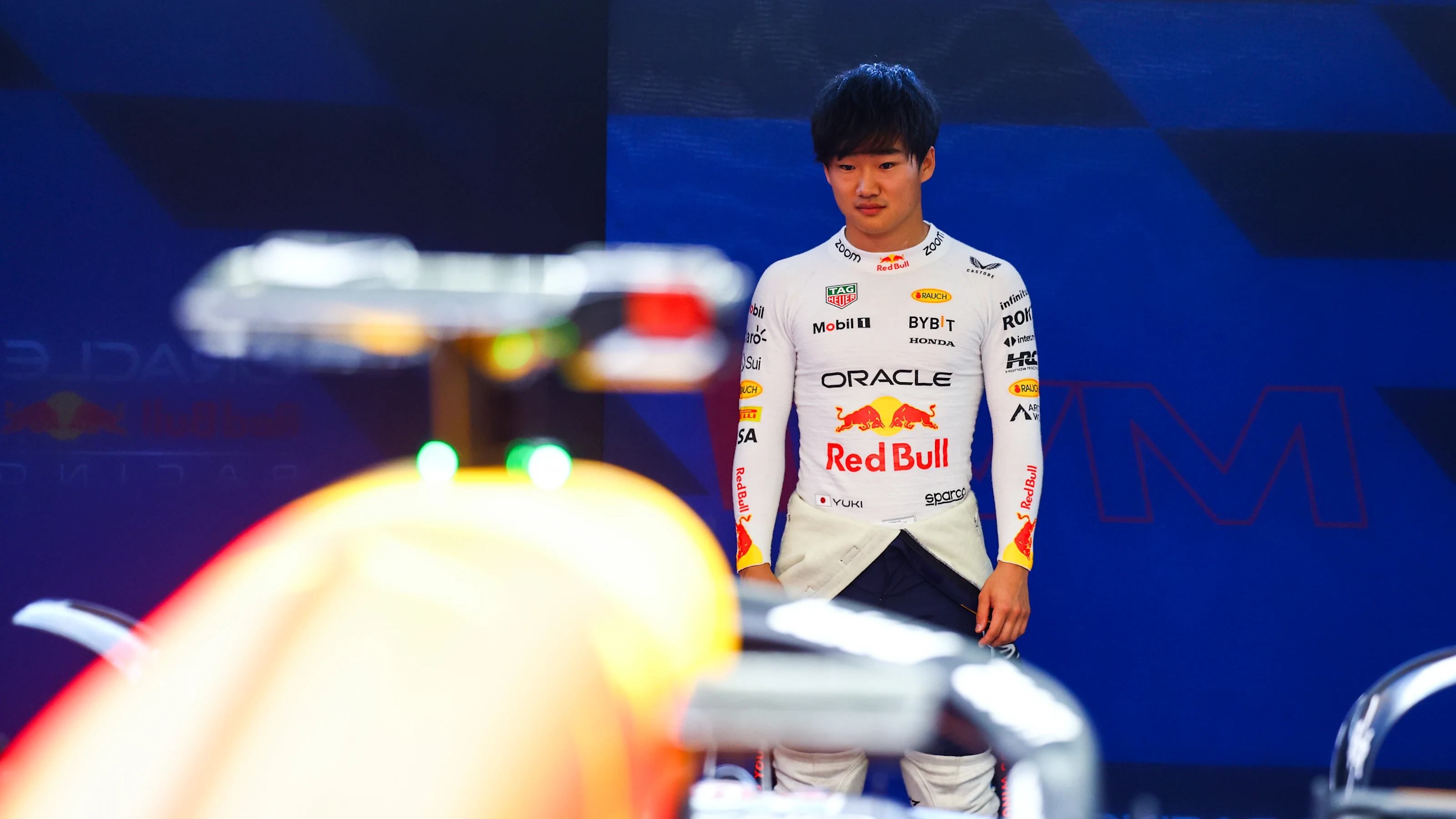 ABU DHABI, UNITED ARAB EMIRATES - DECEMBER 10: Yuki Tsunoda of Japan and Oracle Red Bull Racing