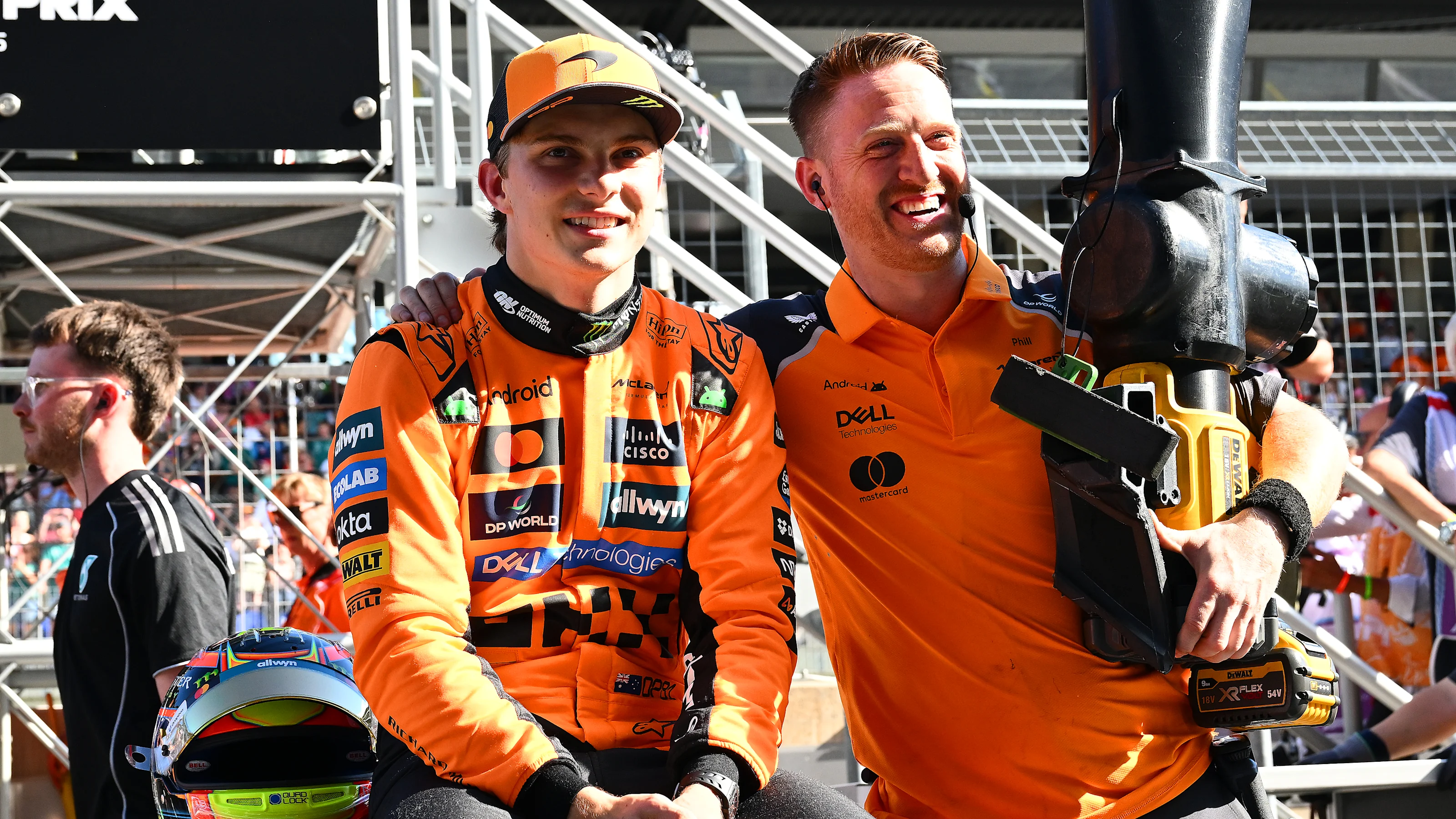 SPIELBERG, AUSTRIA - JUNE 28: Third placed qualifier Oscar Piastri of Australia and McLaren in parc