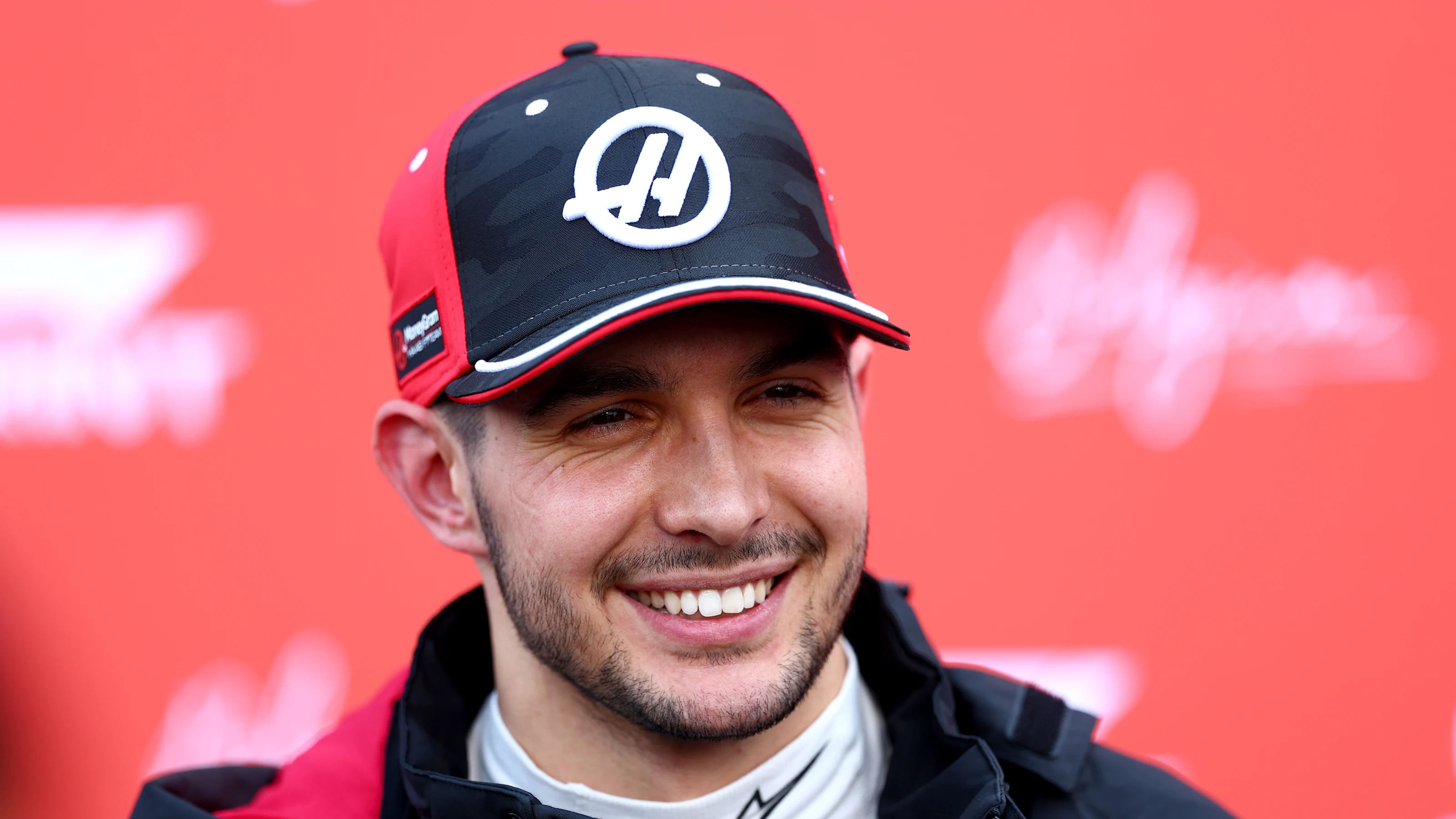SPA, BELGIUM - JULY 25: Esteban Ocon of France and Haas F1 is interviewed during Sprint qualifying