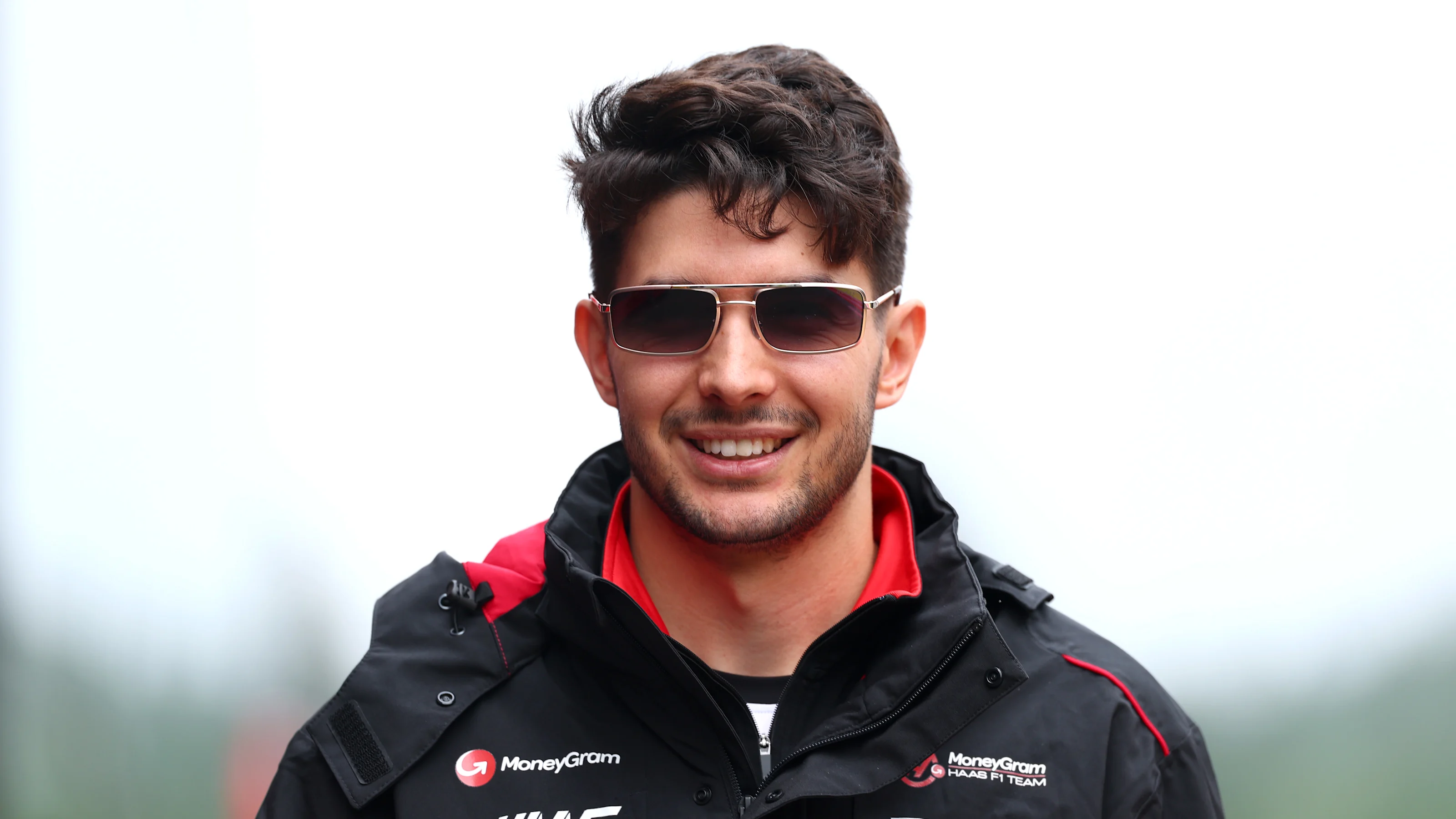 SPA, BELGIUM - JULY 24: Esteban Ocon of France and Haas F1 looks on during previews ahead of the F1