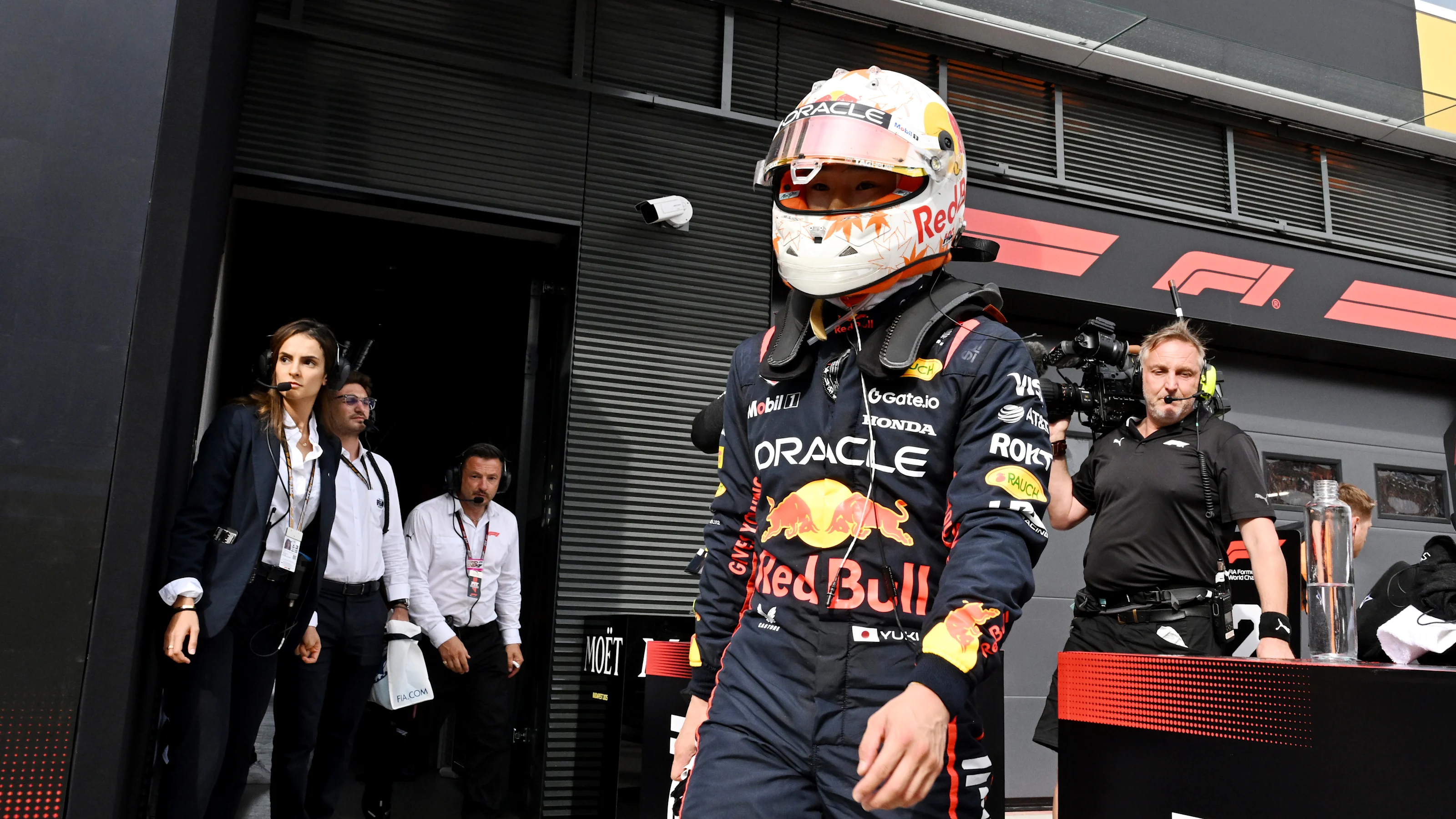 BUDAPEST, HUNGARY - AUGUST 03: Seventeenth placed Yuki Tsunoda of Japan and Oracle Red Bull Racing