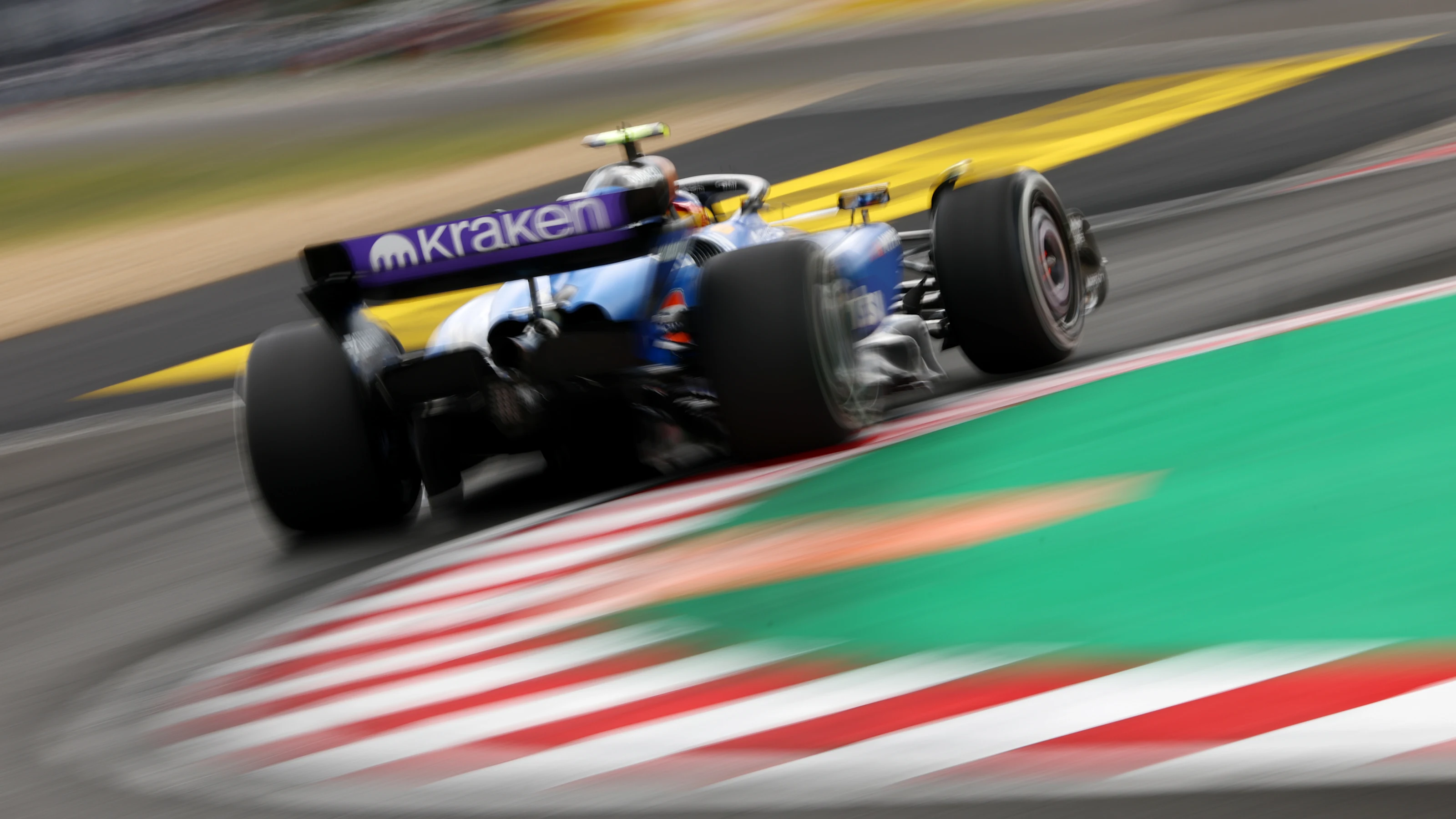 BUDAPEST, HUNGARY - AUGUST 01: Carlos Sainz of Spain driving the (55) Williams FW47 Mercedes on