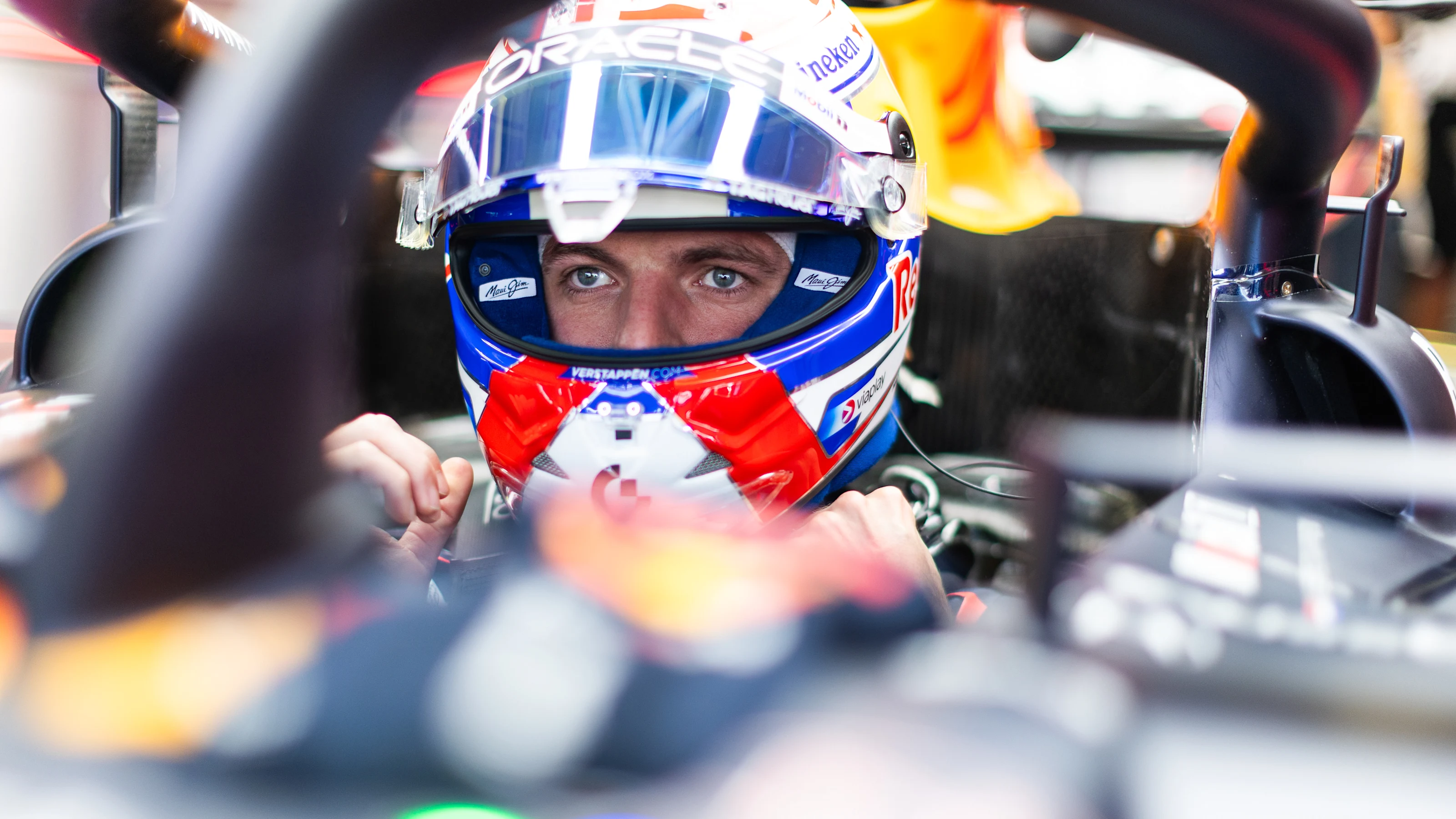 MEXICO CITY, MEXICO - OCTOBER 24: Max Verstappen of the Netherlands and Oracle Red Bull Racing