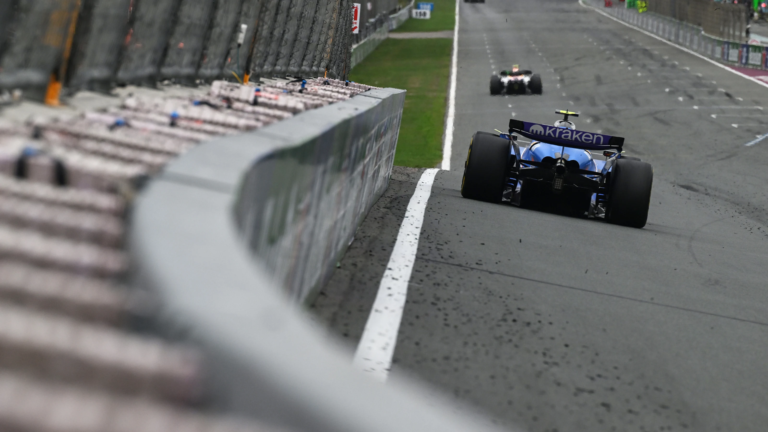 ZANDVOORT, NETHERLANDS - AUGUST 31: Carlos Sainz of Spain driving the (55) Williams FW47 Mercedes