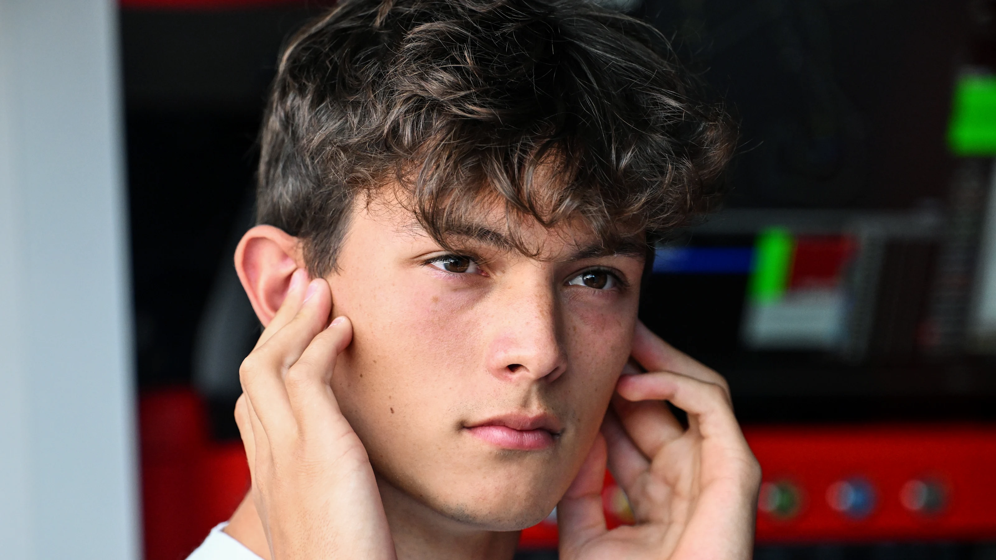 ZANDVOORT, NETHERLANDS - AUGUST 30: Oliver Bearman of Great Britain and Haas F1 looks on in the