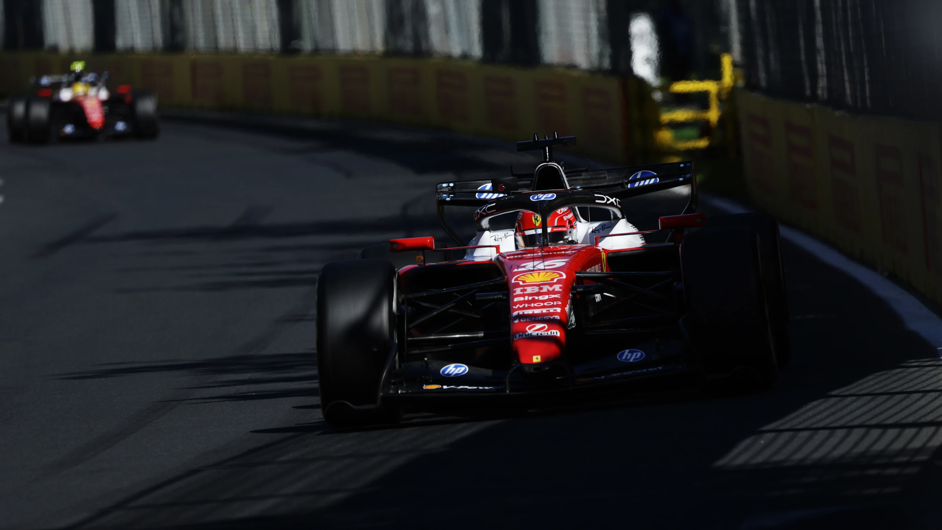 MELBOURNE, AUSTRALIA - MARCH 06: Charles Leclerc of Monaco driving the (16) Scuderia Ferrari SF-26